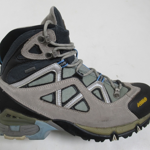 Asolo Women's Attiva GTX Hiking Boots Gray Black Size 8 US / 6.5 UK / 40 EU - Picture 1 of 12
